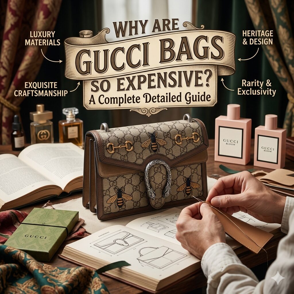 Read more about the article  Why Are Gucci Bags So Expensive? A Complete Detailed Guide